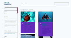Desktop Screenshot of miramarplongee.com