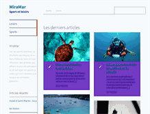 Tablet Screenshot of miramarplongee.com